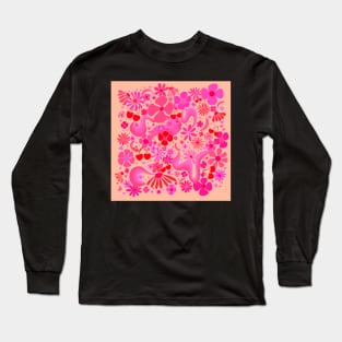 Barbie Pink Garden Long Sleeve T-Shirt